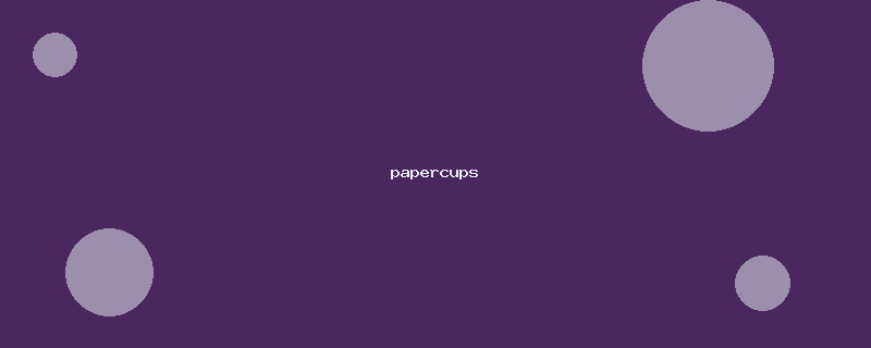 papercups