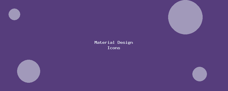 Material Design Icons