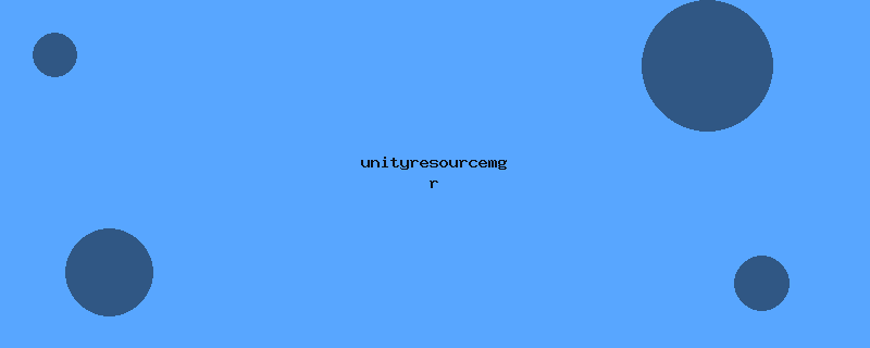 unityresourcemgr