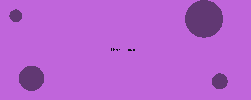 Doom Emacs