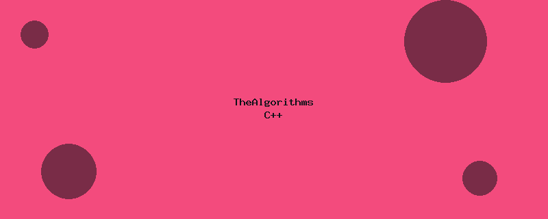 TheAlgorithms C++